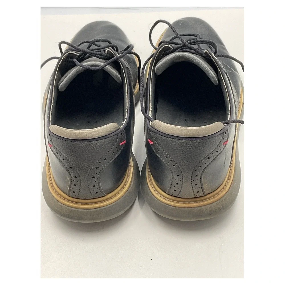 FootJoy Men's Golf Shoes‎ Black Leather Wingtip Size 10.5